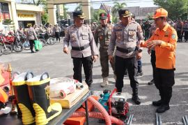 Polres Kotim pastikan kesiapsiagaan personel dan perlengkapan menghadapi karhutla