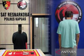 Jaringan sabu di Kapuas kian marak, dua orang diamankan dengan barang bukti 8,75 gram