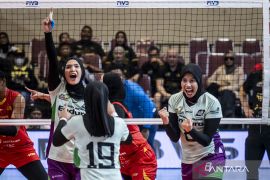 JPE jumpa Phonska Plus pada Grand Final Proliga usai kalahkan Popsivo