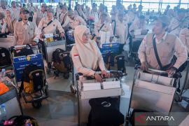 Hari ini, 460 petugas haji diberangkatkan ke Tanah Suci