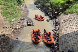 Pramuka Banten tanam ratusan pohon dan susur Sungai Cibanten