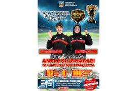 Dharmasraya gelar turnamen bola antar desa, Pemkab : ajang penjaringan dan silaturahmi