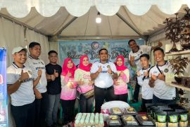 Produk warga binaan Lapas Dharmasraya tampil di bazar UMKM