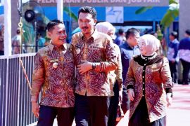 Bupati Banjar Saidi Mansyur hadiri puncak peringatan hari jadi Kota Banjarbaru