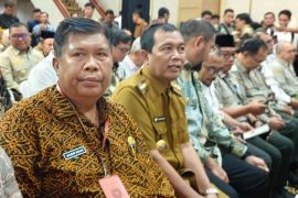 Bupati HSS hadiri rakornas mitigasi kekeringan lahan pertanian