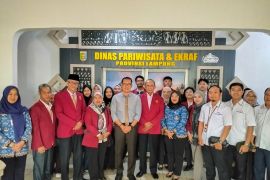 Universitas Tulang Bawang audiensi dengan Dinas Pariwisata Ekonomi Kreatif Lampung