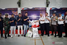 Lapas Lombok Barat terima bantuan pupuk 1,75 ton dari Pupuk Indonesia