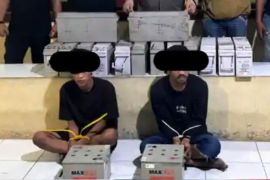 Polisi ungkap sindikat pencuri baterai tower telekomunikasi di Makassar
