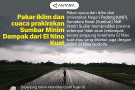Pakar iklim dan cuaca prakirakan Sumbar Minim Dampak dari El Nino Kuat