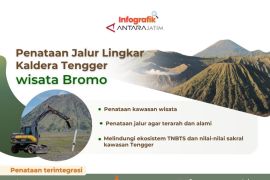 Penataan Jalur Lingkar Kaldera Tengger wisata Bromo