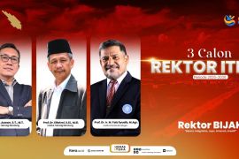 Itera resmi tetapkan tiga calon rektor periode 2026--2030
