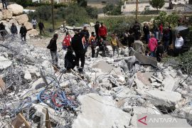 Militer Israel terus hancurkan rumah warga Palestina di Hebron Tepi Barat