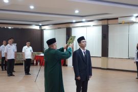 Kemenkum Lampung ambil sumpah satu warga negara asing jadi WNI