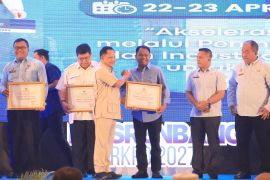 Bupati Darma Wijaya terima penghargaan dari Mendagri