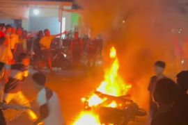 Maling motor diamuk massa di Lombok Timur