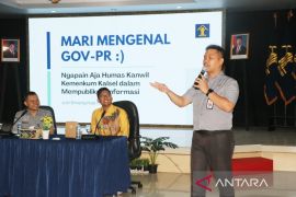 Mahasiswa Ilmu Komunikasi ULM pelajari praktik government public relations di Kemenkum