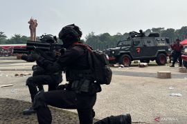 Polrestabes Bandung tingkatkan pola pengamanan melalui simulasi Dalmas