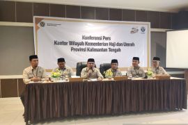 Jemaah Haji Kalteng berangkat mulai 29 April lewat embarkasi Banjarmasin