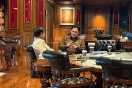 Erick Thohir lapor rencana bangun Akademi Olahraga Nasional ke Prabowo