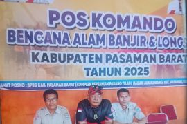 Pemkab Pasaman Barat siagakan personel dan peralatan waspada bencana