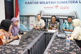 Kemenkum Sumut laksanakan harmonisasi Ranperbup Nias Utara tentang pembangunan jalan