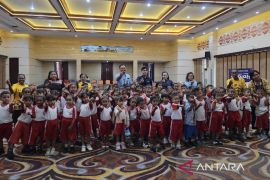 TK Kuntum Mekar kunjungi Bank Indonesia Papua terkait edukasi rupiah