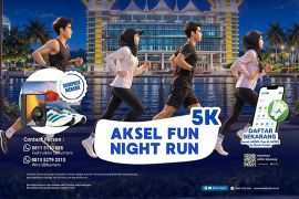 Bank Kalsel gelar AKSEL Fun Night Run 5K, cuma bayar Rp62,-