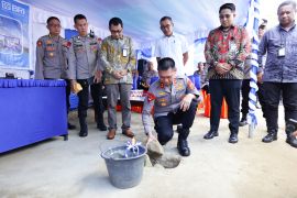 Polda Maluku bangun pos pengamanan di Arbes pekuat keamanan wilayah