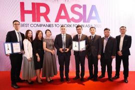 Cathay United Bank - Ho Chi Minh City Branch wins "Best Companies to Work for in Asia"