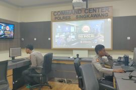 Polres Singkawang optimalkan layanan darurat 110 respon aduan warga