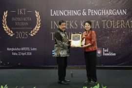 Kota Singkawang peringkat dua kota paling toleran di Indonesia