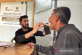 Baznas beri layanan kesehatan untuk warga Palestina di Khan Younis