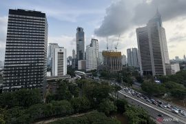 Udara Jakarta tercatat tak sehat Rabu pagi ini