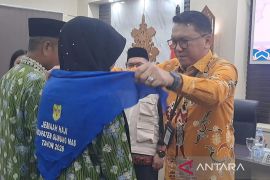 Jumlah jamaah calon haji Kabupaten Gunung Mas meningkat