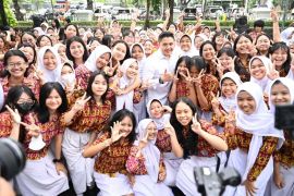 Ke Istana, siswa SMAN 2 Jakarta kenal lebih dekat lembaga kepresidenan