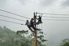 PLN mulai bangun jaringan listrik di Tinombo