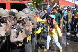 Polres Batang tingkatkan latihan kemampuan personel tekan gangguan kamtibmas