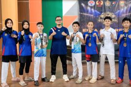 10 atlet taekwondo Garuda Tangerang ikuti kejurnas di Samarinda