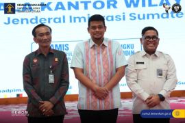 Kemenkum Sumut perkuatsinergi pemerintah tentang layanan hukum