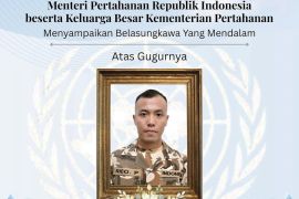 Praka Rico Pramudia personel TNI kedua yang gugur diserang Israel pada 29 Maret