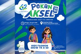 Bank Kalsel gelar kids fashion show "Warna Warni Sasirangan"
