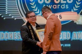Dirut PTP Nonpetikemas Raih "Most Innovation" Indonesia Best 50 CEO Awards 2026
