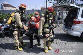 Tingkatkan kesiapsiagaan, Paguyuban Disabilitas Tasikmalaya gelar simulasi evakuasi bencana bagi kelompok rentan