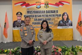 Hadir di Musda II KBPP Sulbar, Dr Evita Nursanty : Bantu Polri jaga Kantibmas