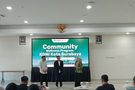 KONI Surabaya gandeng RS Ubaya dan BPJS TK, atlet kini latihan tanpa cemas
