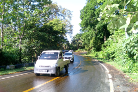 CPO kembali tumpah di Gunung Geurutee Aceh Jaya, pelintas diimbau hati-hati