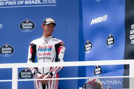 Veda posisi keenam klasemen Moto3, berpeluang jadi Rookie of The Year