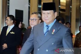 Presiden Prabowo hadiri resepsi pernikahan El Rumi dan Syifa Hadju