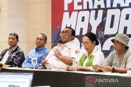 KSPSI: Presiden Prabowo desain kaos untuk peringatan May Day