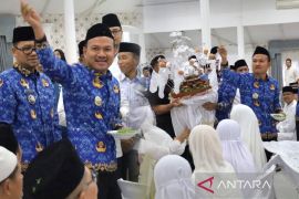 Upah-upah calon haji, Mahyaruddin : Mohon do'a Tanjungbalai semakin baik